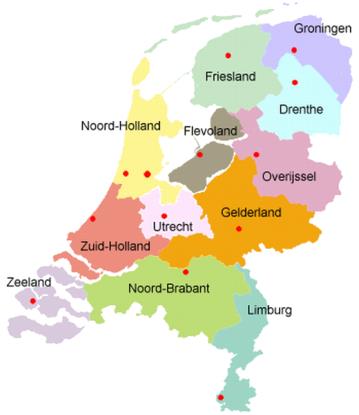 3. Hollandia - Amszterdam Terület: 41 526 km2 Népesség: 16 751 323 fő Munkanélküliség: 5,6 % Munkáltatók: 800 000 Munkavállalók: 7 760 000 fő A holland munkavédelmi irányítás felépítése Hollandiában