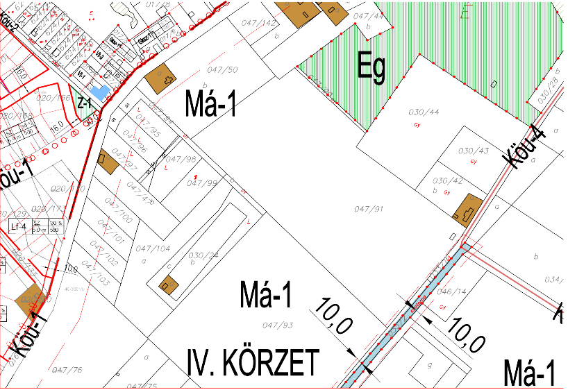 A 047/50 hrsz-ú ingatlanon a térképen fel nem tüntetett- mind a lakosságnak, mind az önkormányzatoknak, mind a szakhatóságoknak sok problémát adó kacsatelep van, amely jelenleg nem üzemel.