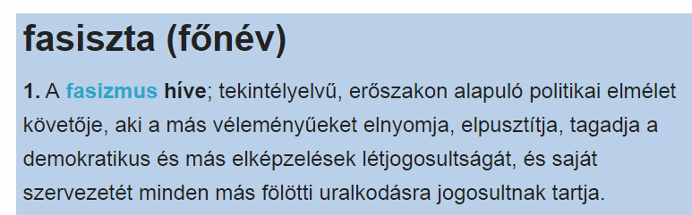 A fasizmus ellenséges a liberális demokráciával, a szocializmussal, a kommunizmussal szemben. https://hu.wikipedia.