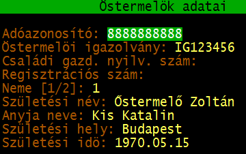 S z á m l á z á s v e v ő - s z á l l í t ó n y i l v á n t a r t á s ( U J V S Z ) 12 4.2. Szállítók A bejövő számlák rögzítése esetén a szállítók törzsadatinak rögzítésére szolgál.