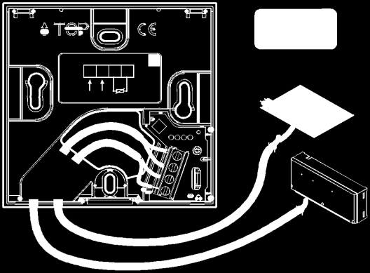 G02500A Gyors telepítési útmutató G02508A Termosztátok csatlakoztatása 1. A termosztátok csatlakoztatásánál ügyeljen az automatikus összekapcsolás szabályainak betartására.