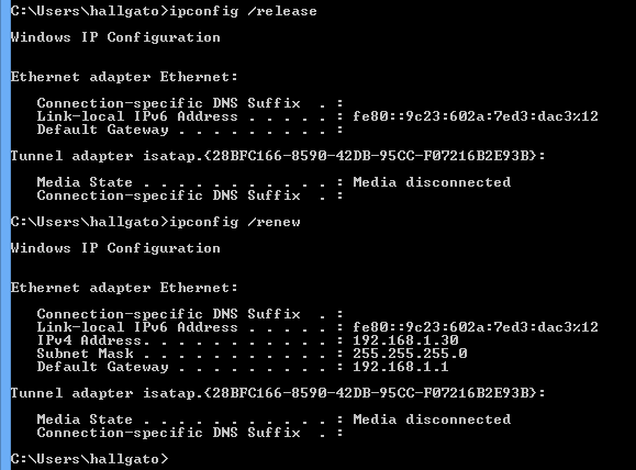 A DNS szerver sikeres beazonosítása után bekerül a beállítási listába: Kliens gépen való