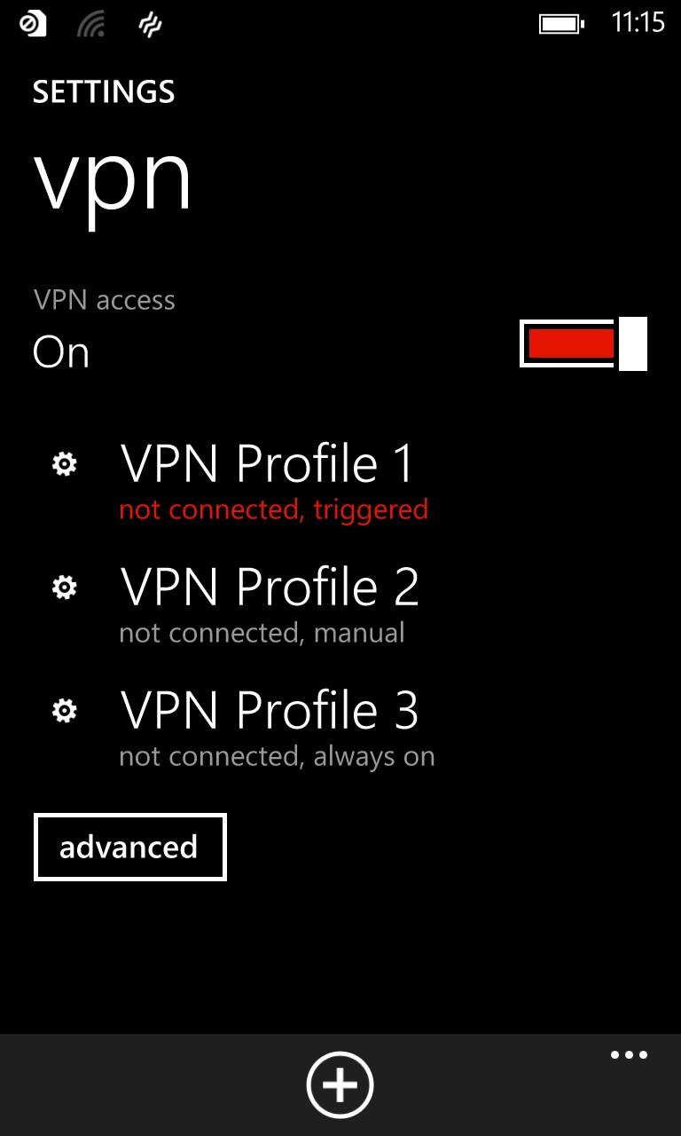 kényszerített csatorna VPN policy-k VPN letiltása mobil