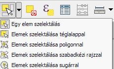 Elemek szelektálása Szelektálás Szelektálás kifejezéssel