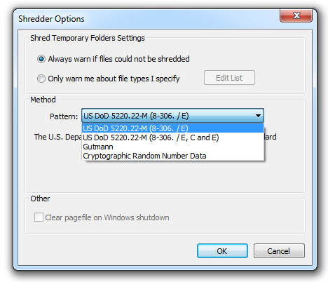 DESlock+ használati utasítás felhasználók számára 21 Abban a pillanatban, hogy valamit betettünk a Shredder alkalmazásba, azt onnan már semmilyen módon nem tudjuk visszanyerni.