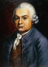 9 4. Carl Philipp Emanuel, a hamburgi Bach 6 (1714 1788) 4.1. Életének főbb állomásai Johann Sebastian Bach és Maria Barbara ötödik gyermeke, Carl Philipp Emanuel Bach [2.