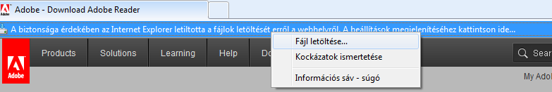 Kérjük, a megnyíló ablakban válassza a Futtatás gombot, ez esetben a telepítés automatikusan