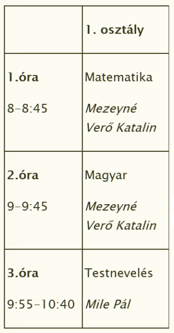 2016. Március Szigligeti Harsona 5. oldal Nyíltnap az iskolában HIRDETMÉNY az általános iskolába történő beíratásról Értesítjük az érintett szülőket, hogy a 2016/2017.