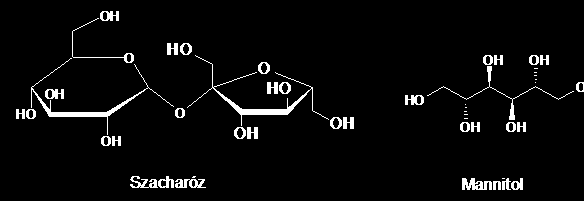 1. ábra: A cseresznyében legnagyobb mennyiségben található szénhidrátok szerkezeti képlete 2.4.4. A cseresznye savai A savak esete a cukrokéhoz igen hasonló.