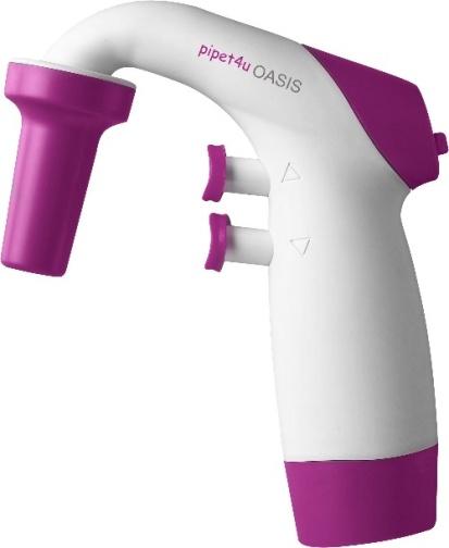 Pipet 4 u Oasis Controller: Biztonságos kezelés: Cserélhető membránszűrő, hogy minimalizálja a szennyeződés kockázatát Pipettázás sebesség kontroll: A pipettázás sebessége alkalmazkodik a minta