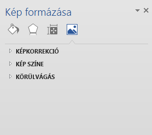 Akárhogyan is szúrtunk be egy képet, ezután szerkeszthetjük, formázhatjuk, ha akarjuk. Ezt kétféleképpen tehetjük meg.