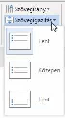 Ne törődjünk vele, kezdjünk egyből írni. Az is feltűnik, hogy lett egy új menüpont RAJZESZKÖZÖK néven. Egy almenüje van szalageszköztárral, a FORMÁTUM menü (narancssárgás színnel).