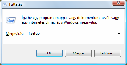 6. A bevitelt az OK gombra kattintva nyugtázza. 7. Kövesse a program utasításait.