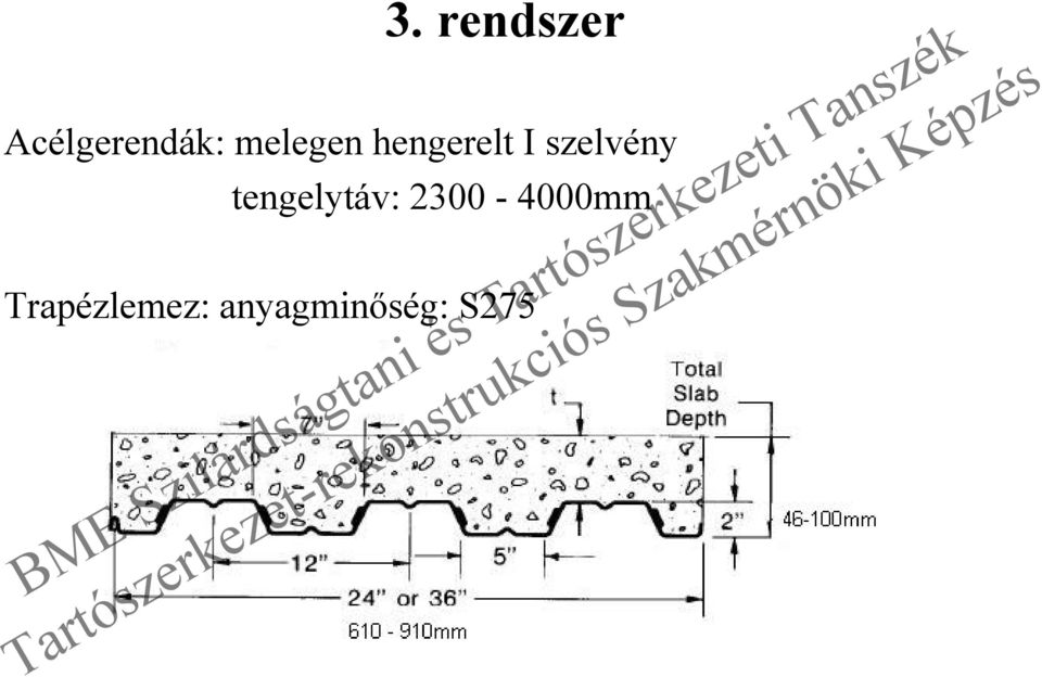 anyagminőség: S275 zárt és nyitott borda