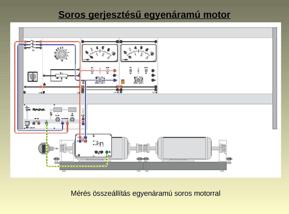 Mérés összeállítás