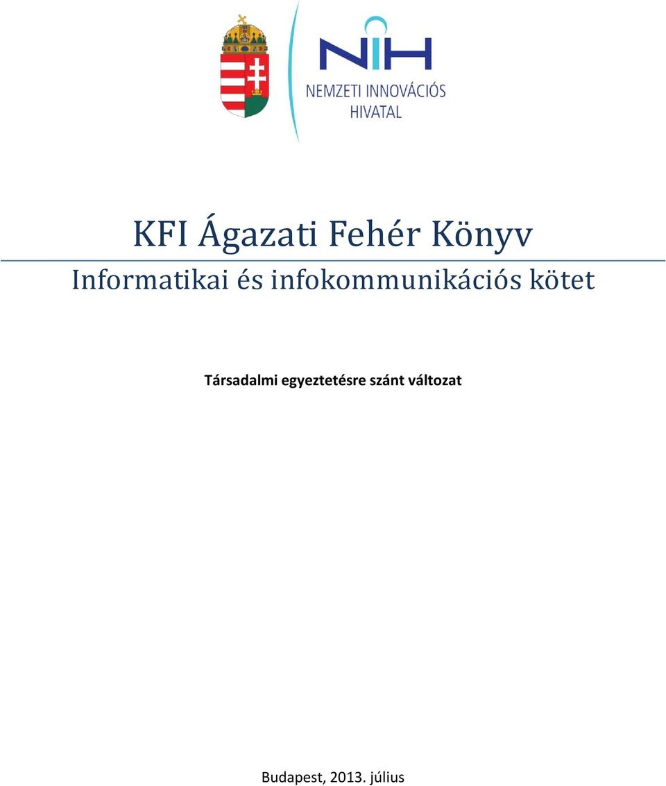 infokommunikációs kötet