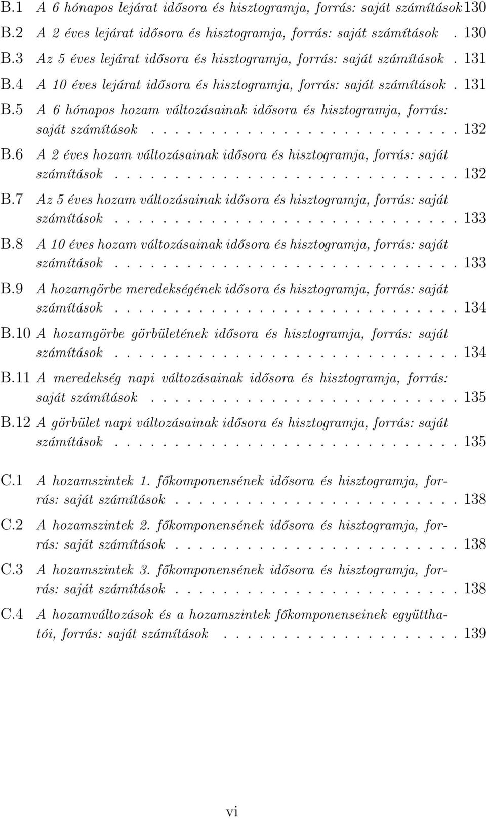 6 A 2 éves hozam változásainak idősora és hisztogramja, forrás: saját számítások............................. 132 B.7 Az 5 éves hozam változásainak idősora és hisztogramja, forrás: saját számítások.