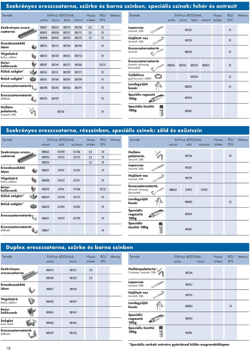 080147 081144 082172 085760 70/53 Külső szöglet* 080154 081151 082189 085777 70 Belső szöglet* 080161 081168 082196 085784 70 080208 081205 082226 085791 70 állítható 080222 081229 70 Laposvas