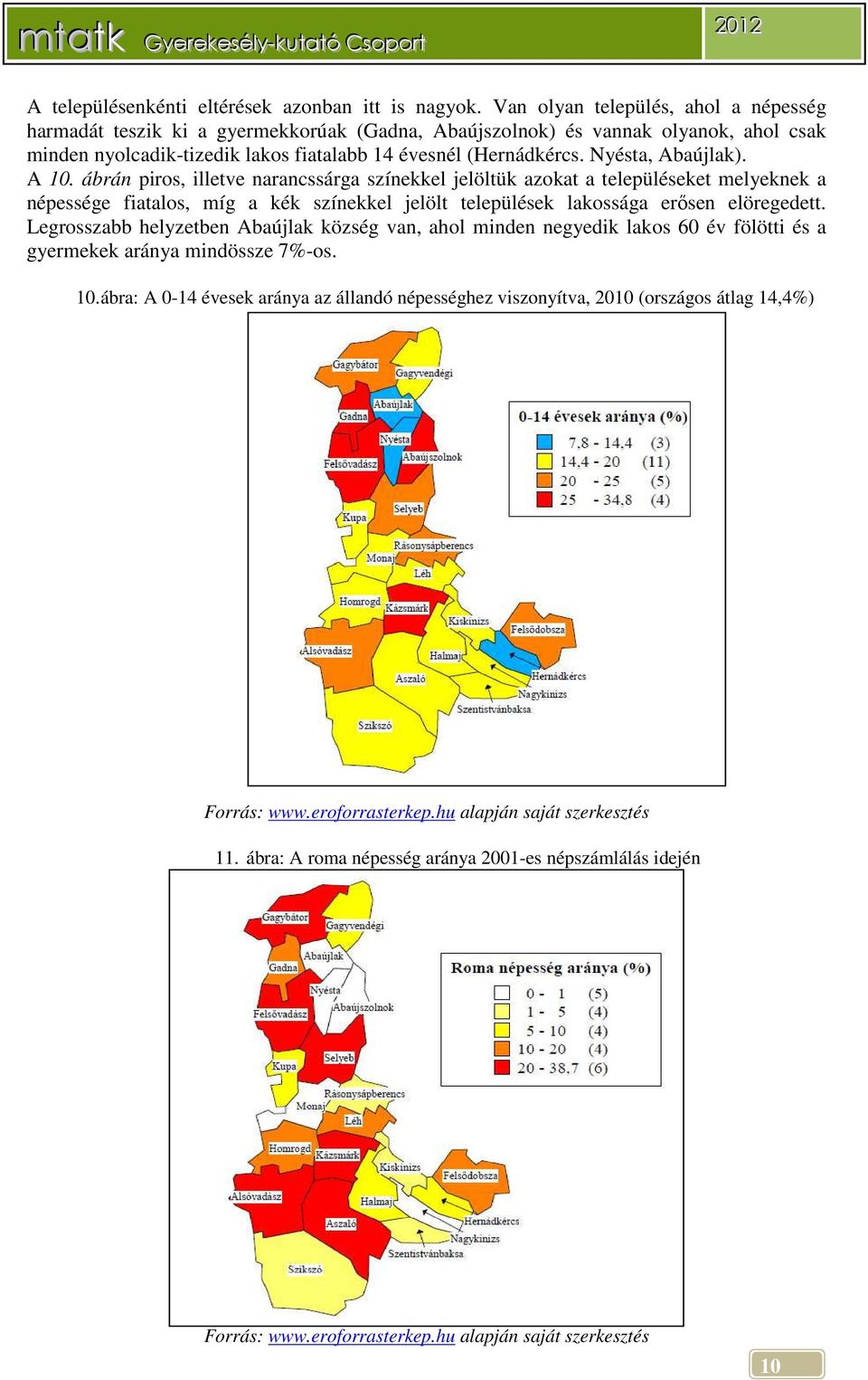 Nyésta, Abaújlak). A 10.