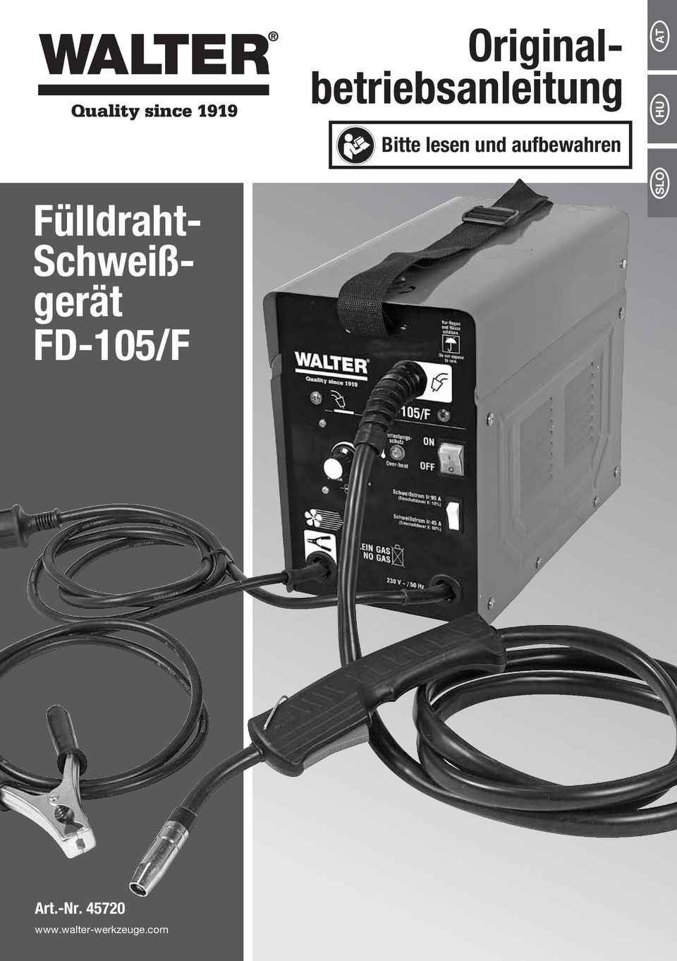 Fülldraht- Schweißgerät FD-105/F