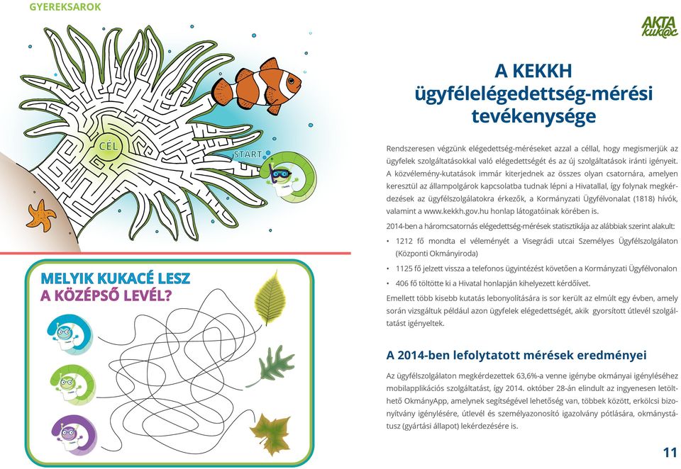 A közvélemény-kutatások immár kiterjednek az összes olyan csatornára, amelyen keresztül az állampolgárok kapcsolatba tudnak lépni a Hivatallal, így folynak megkérdezések az ügyfélszolgálatokra