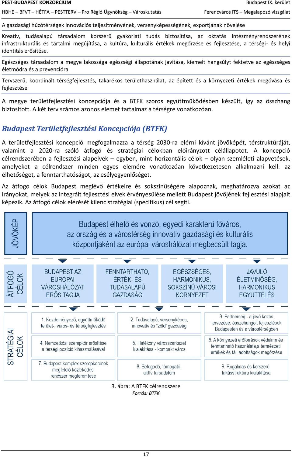 Egészséges társadalom a megye lakossága egészségi állapotának javítása, kiemelt hangsúlyt fektetve az egészséges életmódra és a prevencióra Tervszerű, koordinált térségfejlesztés, takarékos