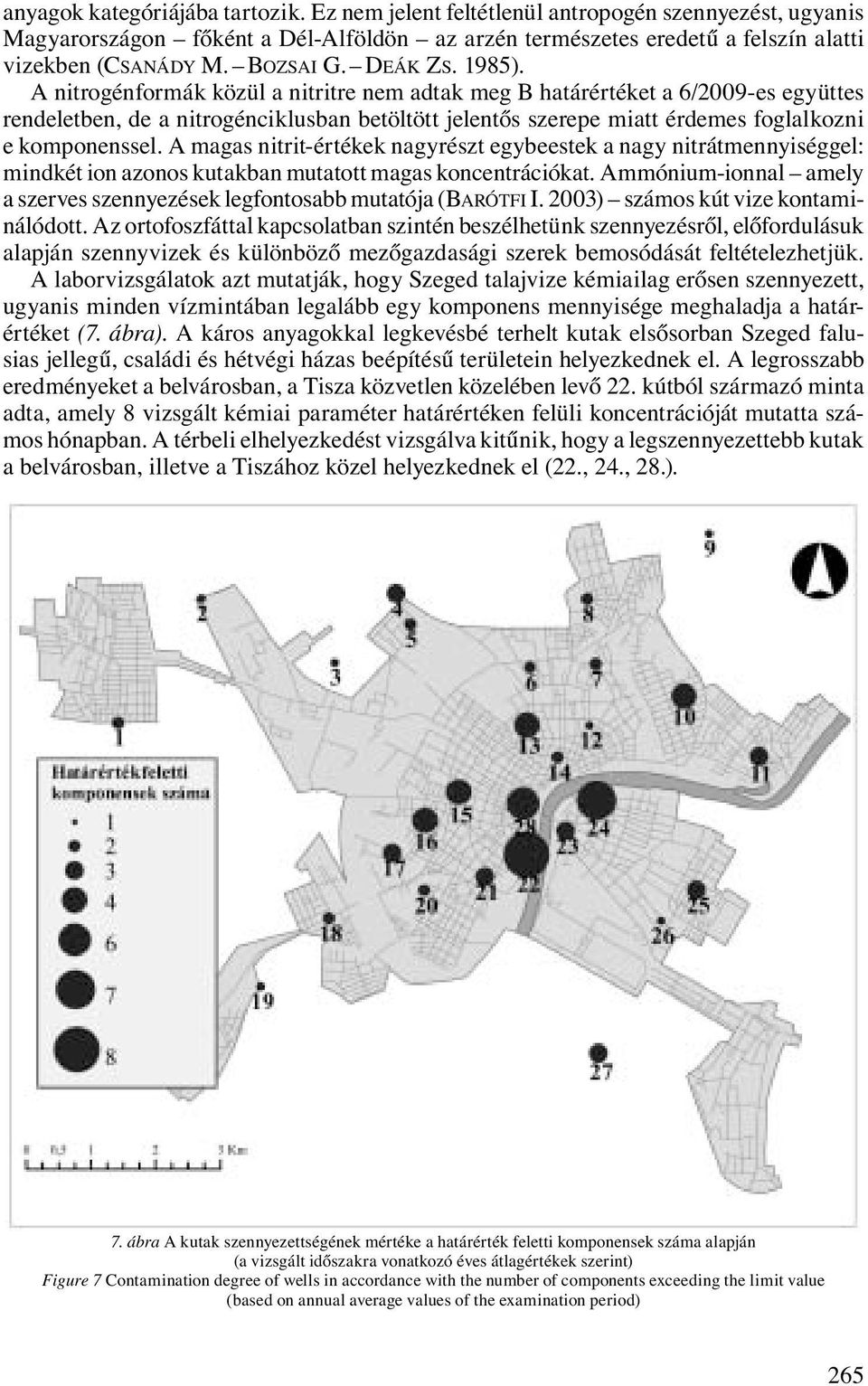 A nitrogénformák közül a nitritre nem adtak meg B határértéket a 6/2009-es együttes rendeletben, de a nitrogénciklusban betöltött jelentős szerepe miatt érdemes foglalkozni e komponenssel.