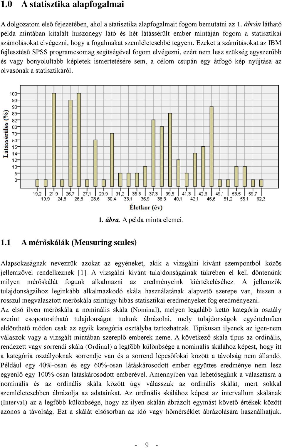 Ezeket a számításokat az IBM fejlesztésű SPSS programcsomag segítségével fogom elvégezni, ezért nem lesz szükség egyszerűbb és vagy bonyolultabb képletek ismertetésére sem, a célom csupán egy átfogó