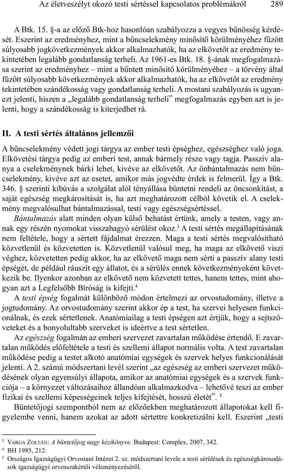 Az 1961-es Btk. 18.