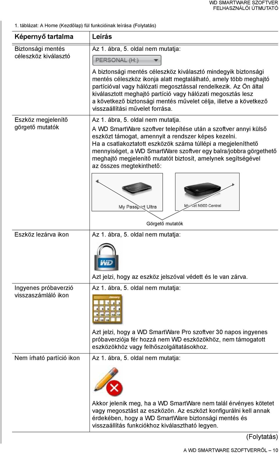 Az Ön által kiválasztott meghajtó partíció vagy hálózati megosztás lesz a következő biztonsági mentés művelet célja, illetve a következő visszaállítási művelet forrása.