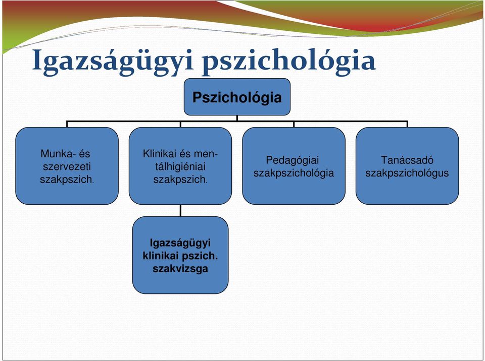 Klinikai és mentálhigiéniai szakpszich.