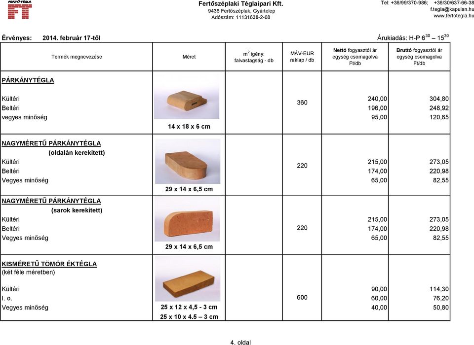 (sarok kerekített) Kültéri 215,00 273,05 Beltéri 220 174,00 220,98 Vegyes minőség 65,00 82,55 29 x 14 x 6,5 cm KISMÉRETŰ TÖMÖR