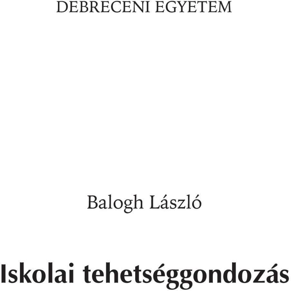 Balogh László