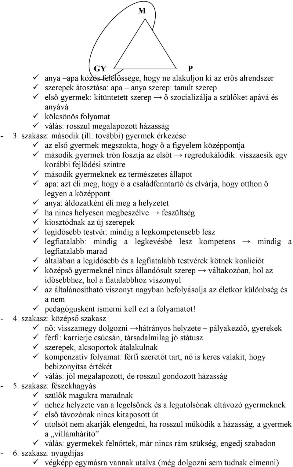 további) gyermek érkezése az első gyermek megszokta, hogy ő a figyelem középpontja második gyermek trón fosztja az elsőt regredukálódik: visszaesik egy korábbi fejlődési szintre második gyermeknek ez