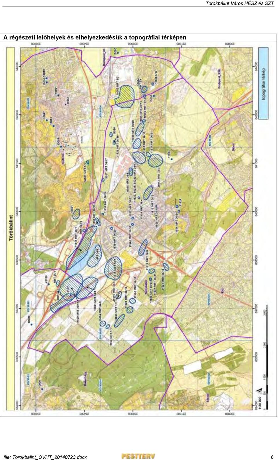 topográfiai térképen