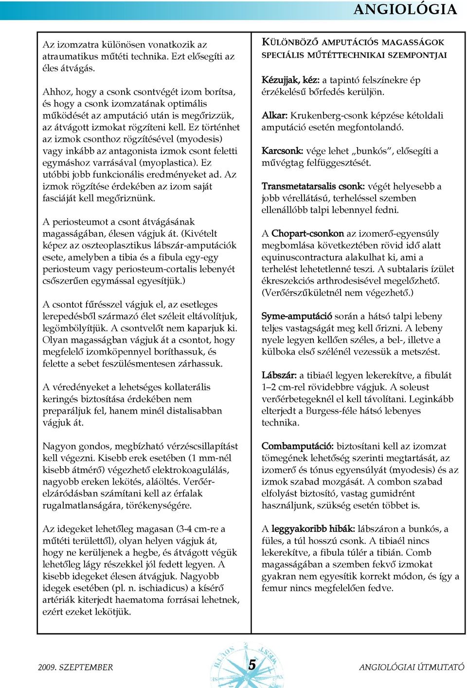 Ez történhet az izmok csonthoz rögzítésével (myodesis) vagy inkább az antagonista izmok csont feletti egymáshoz varrásával (myoplastica). Ez utóbbi jobb funkcionális eredményeket ad.