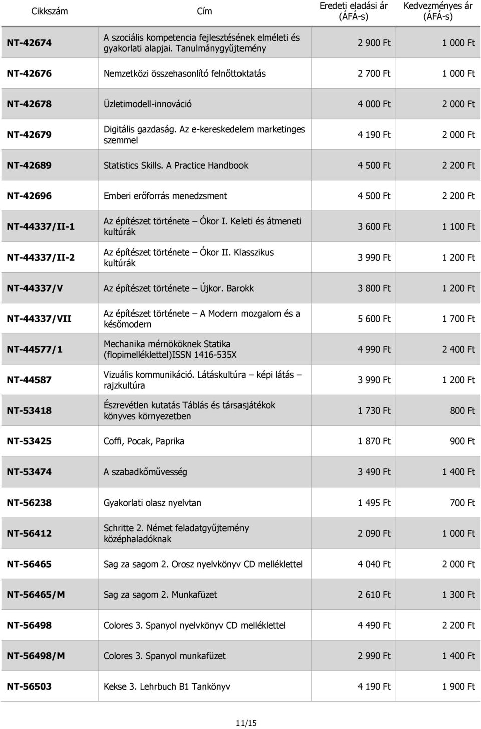 Az e-kereskedelem marketinges szemmel 4 190 Ft 2 000 Ft NT-42689 Statistics Skills.