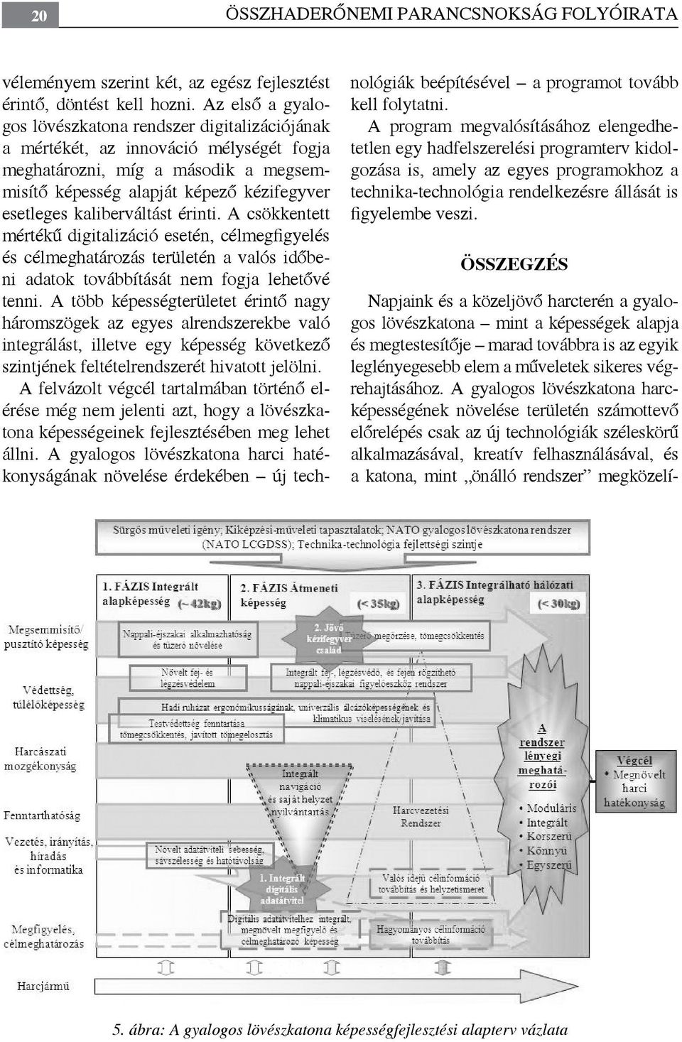 kaliberváltást érinti. A csökkentett mértékű digitalizáció esetén, célmegfigyelés és célmeghatározás területén a valós időbeni adatok továbbítását nem fogja lehetővé tenni.