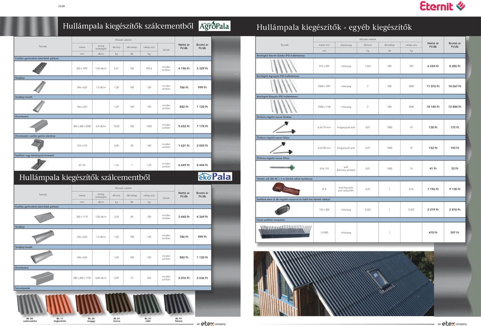 524 Ft 8 285 Ft Taréjkúp Bevilágító Agropala (P6) hullámlemez 246 x 625 1,5 db/m 1,20 100 120 786 Ft 999 Ft 2500 x 1097 műanyag 2 200 2000 11 076 Ft 14 067 Ft Taréjkúp kezdő Bevilágító Ekopala (P8)