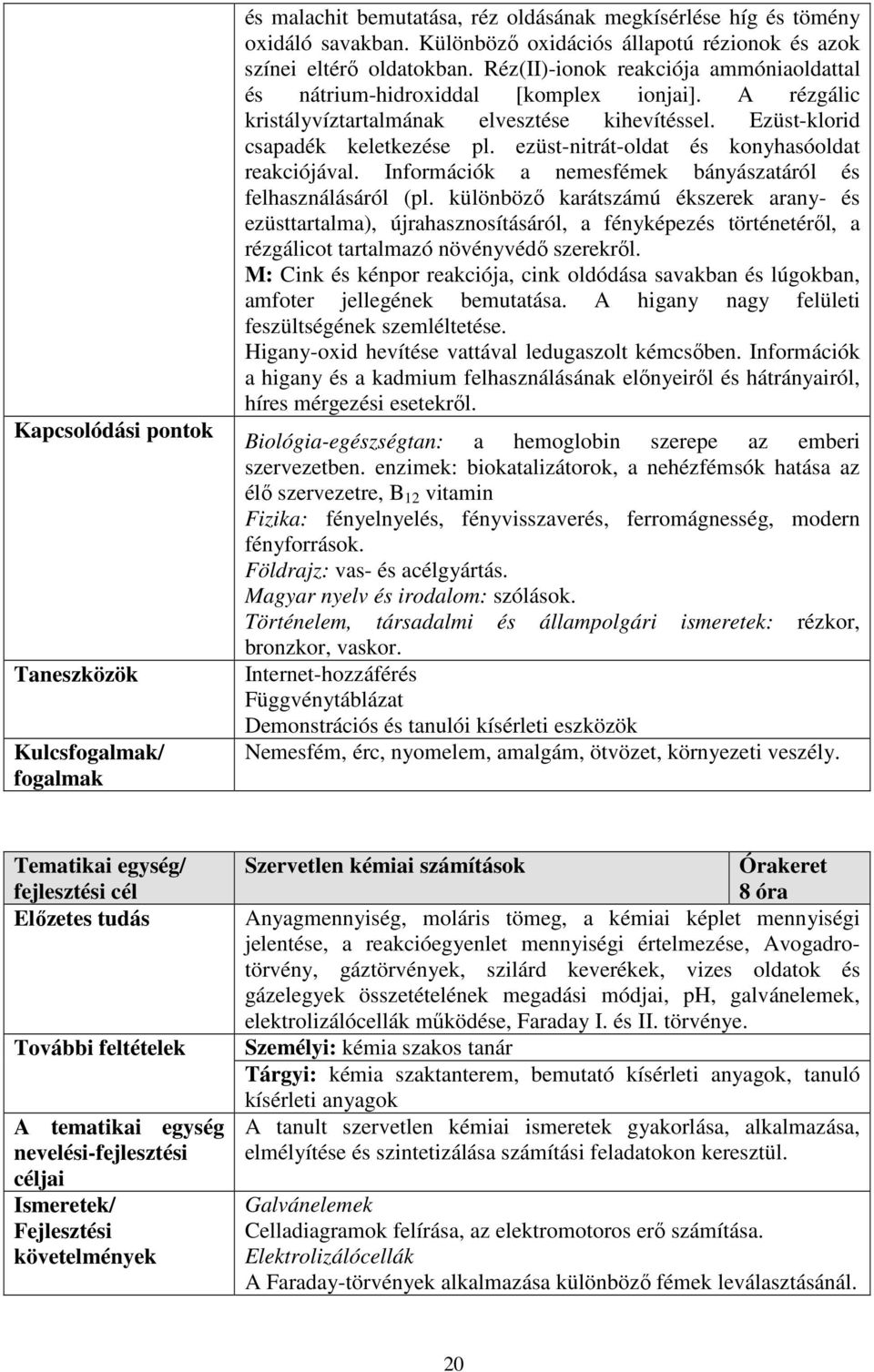 ezüst-nitrát-oldat és konyhasóoldat reakciójával. Információk a nemesfémek bányászatáról és felhasználásáról (pl.