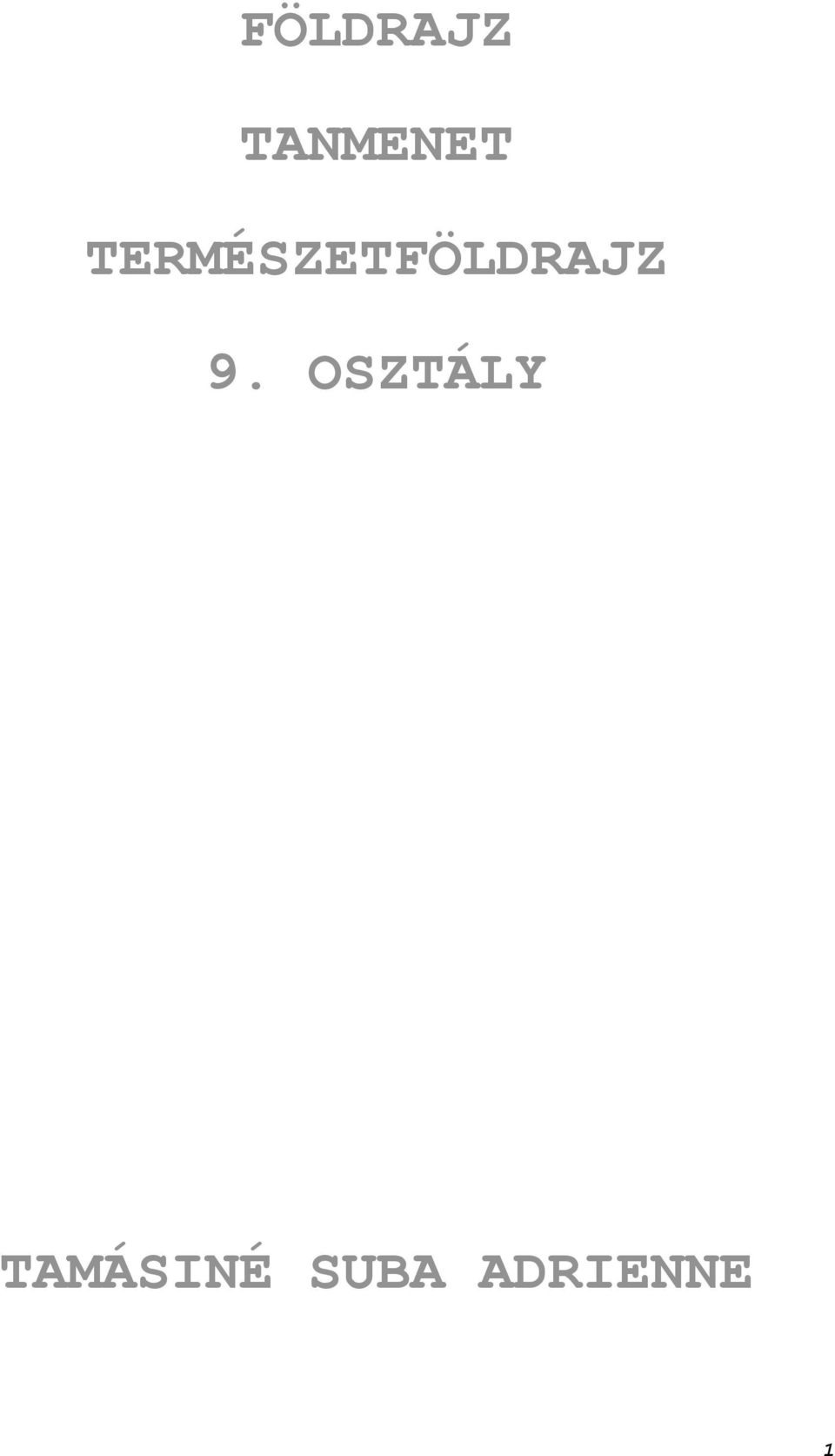 9. OSZTÁLY