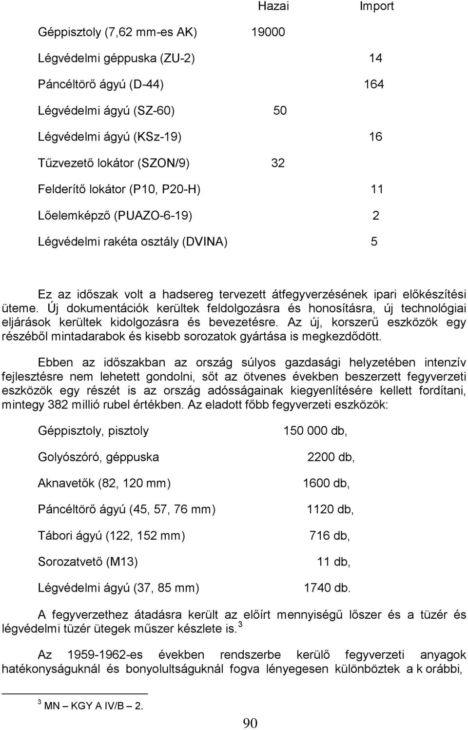 Új dokumentációk kerültek feldolgozásra és honosításra, új technológiai eljárások kerültek kidolgozásra és bevezetésre.