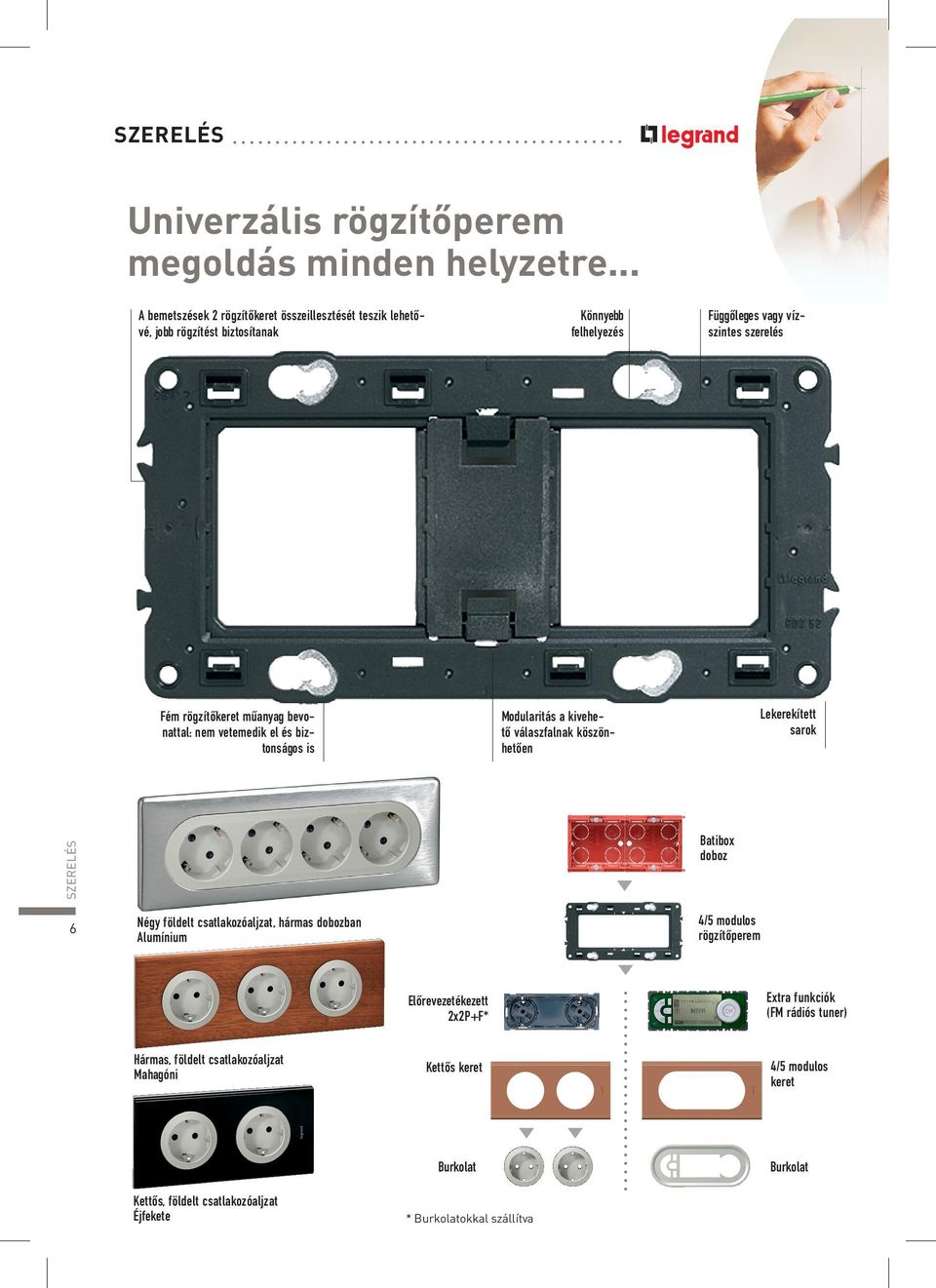 A meglévő, hagyományos elektromos rendszer könnyen továbbfejleszthető, nincs szükség se plusz vezetékekre, se a falak megbontására.