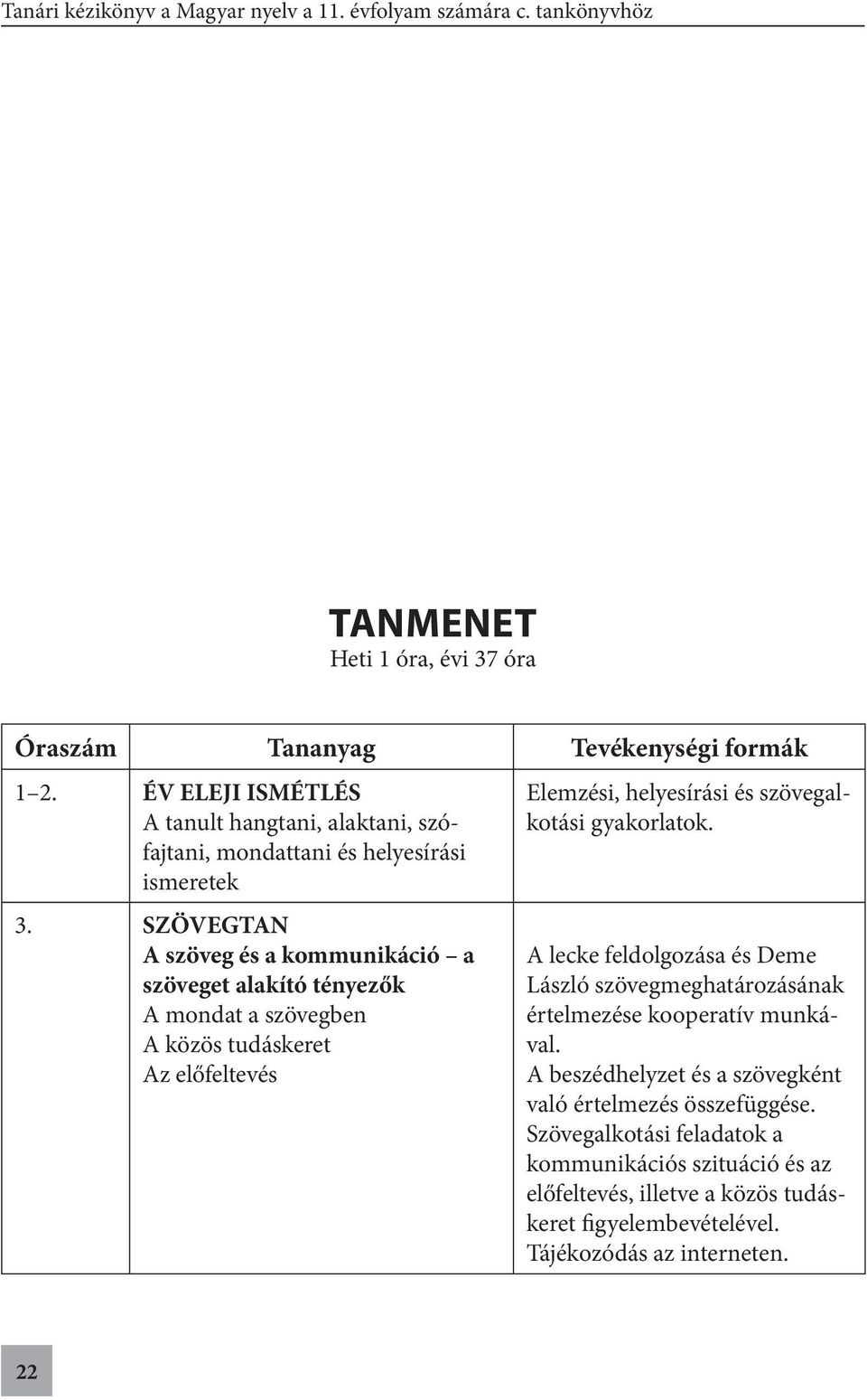 Fontos, hogy pontosan ismerjék meg a tanulók a holisztikus (átfogó) és a horizontális (tartalmi összetevők szerinti minősítés) normáit.