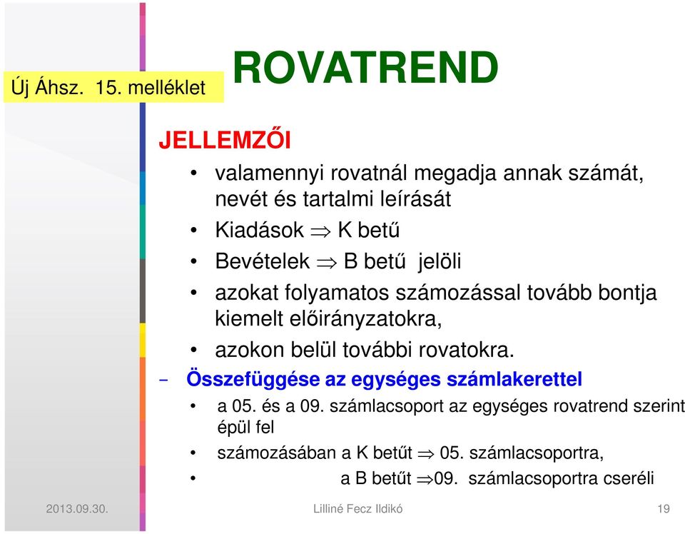 betű Bevételek B betű jelöli azokat folyamatos számozással tovább bontja kiemelt előirányzatokra, azokon