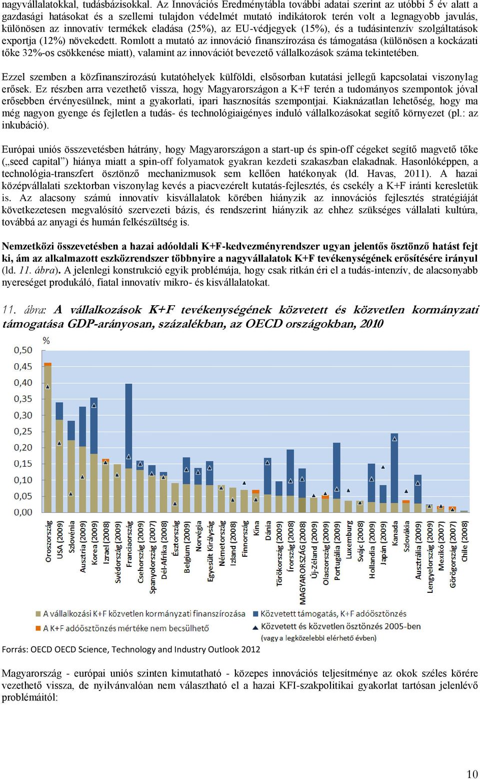 innovatív termékek eladása (25%), az EU-védjegyek (15%), és a tudásintenzív szolgáltatások exportja (12%) növekedett.