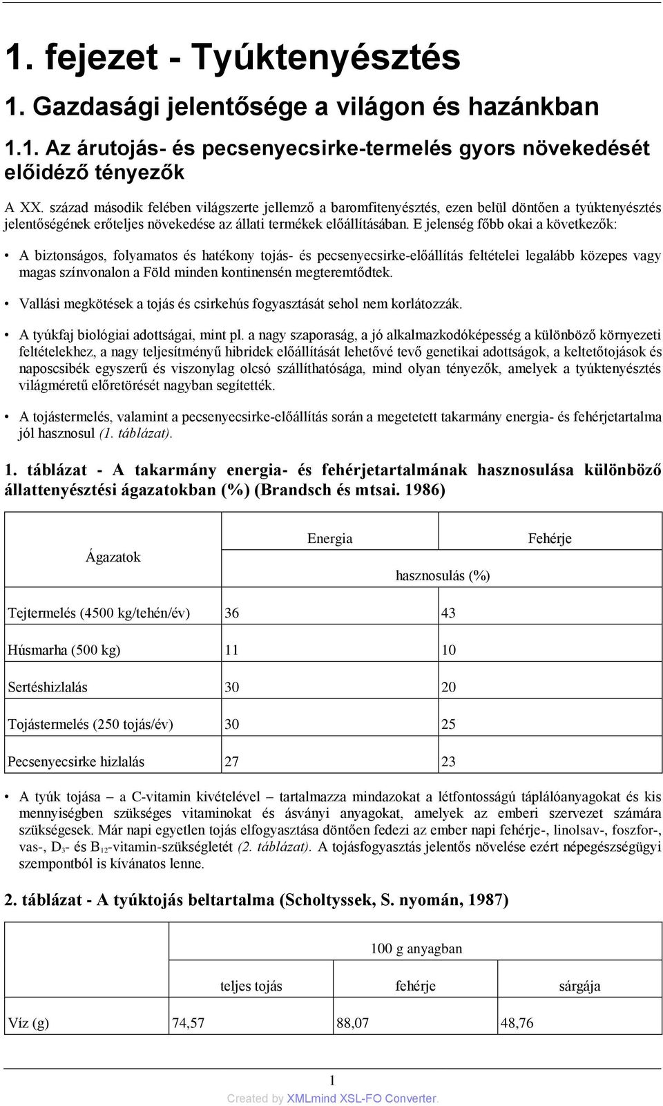 E jelenség főbb okai a következők: A biztonságos, folyamatos és hatékony tojás- és pecsenyecsirke-előállítás feltételei legalább közepes vagy magas színvonalon a Föld minden kontinensén