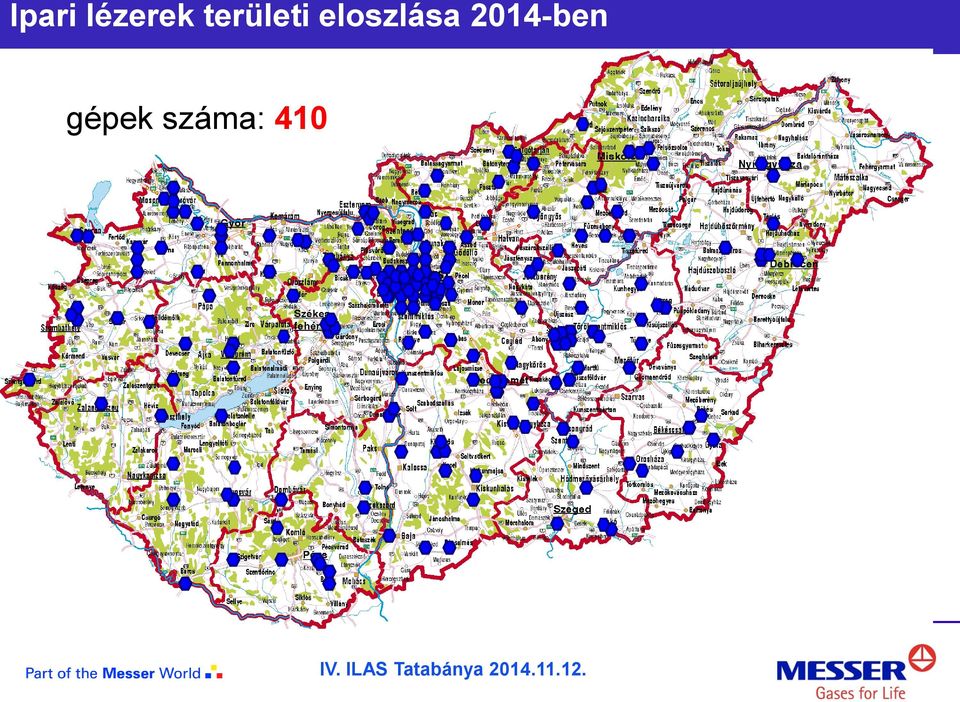 eloszlása