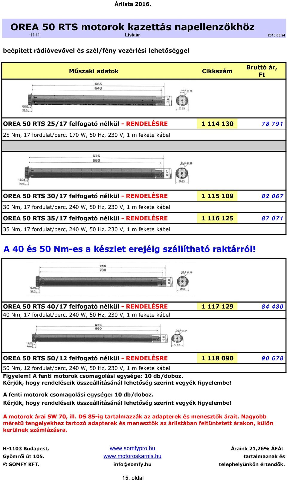 35/17 felfogató nélkül - RENDELÉSRE 1 116 125 87 071 35 Nm, 17 fordulat/perc, 240 W, 50 Hz, 230 V, 1 m fekete kábel A 40 és 50 Nm-es a készlet erejéig szállítható raktárról!