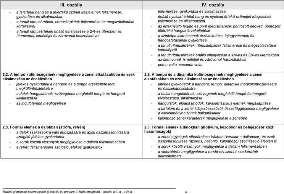 4-es ütemben az ütemvonal, ismétlőjel és záróvonal használatával 2.